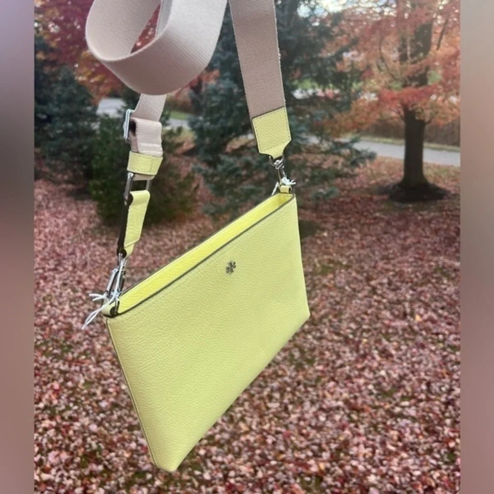 TORY BURCH • BLAKE SWINGPACK NET PASTEL YELLOW